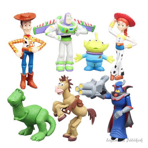 7 db-os Toy Story figura szett Zurg Császárral