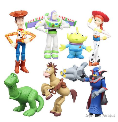 7 db-os Toy Story figura szett Zurg Császárral