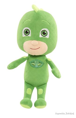 Pizsihősök PJMasks Zöld Gekko plüss 20 cm