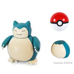 Pokemon labdába zárható Snorlax jellegű figura