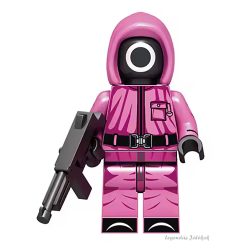   Squid Game - Nyerd meg az életed - Kör katona jellegű mini figura