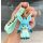 Pokemon Glaceon jellegű kulcstartó