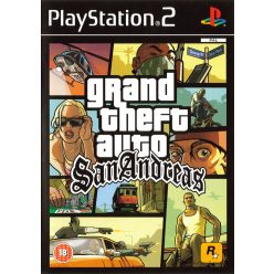   GTA Grand Theft Auto - San Andreas Ps2 játék PAL (használt)