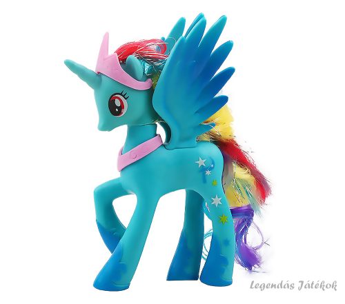 Én kicsi pónim - My little pony - Peacock jellegű póni figura 15 cm