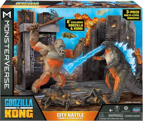 Godzilla vs. King Kong figura szett Monsterverse