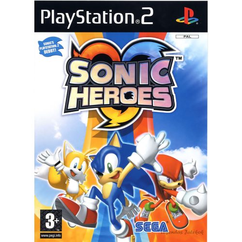Sonic Heroes Ps2 játék PAL (használt)