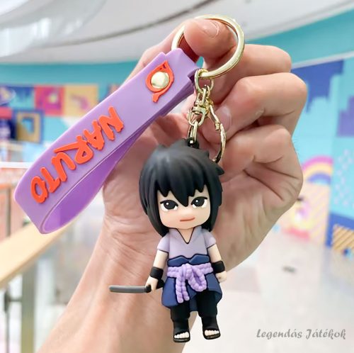 Naruto Sasuke jellegű kulcstartó