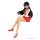 Sailor Moon - Mars tündér jellegű ülő figura 13 cm