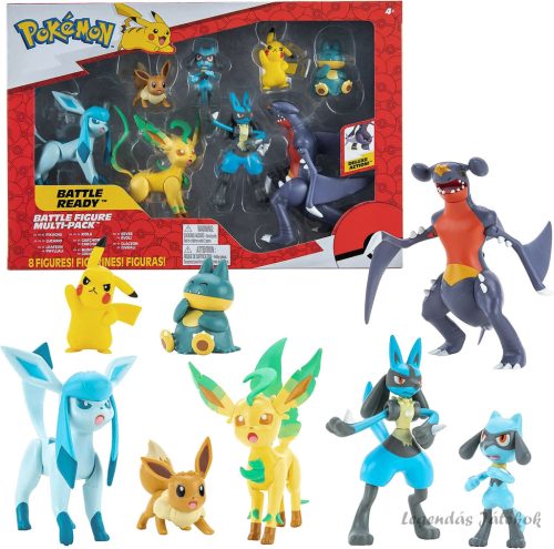 8 db-os Pokemon figura szett Pokemon Store