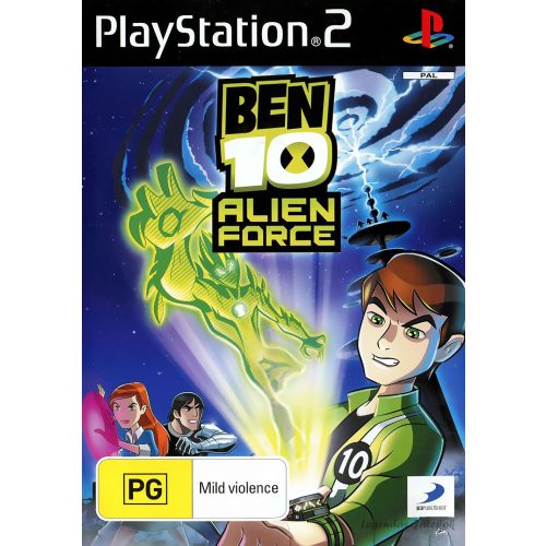 Ben10 - Alien Force Ps2 játék PAL (használt)