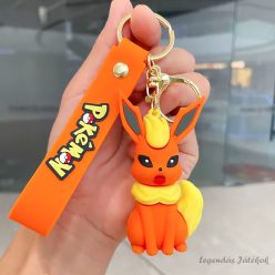 Pokemon Flareon jellegű kulcstartó