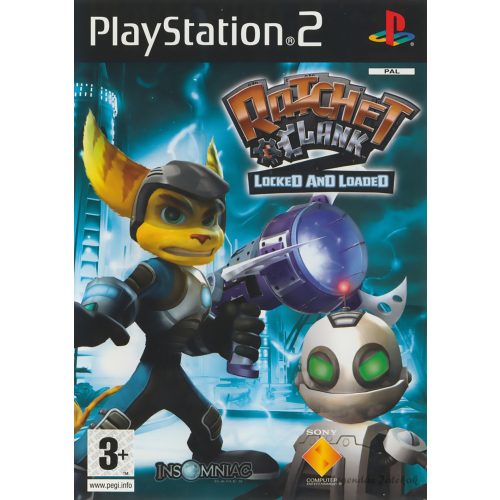 Ratchet és Clank 2 - Locked and loaded Ps2 játék PAL (használt)