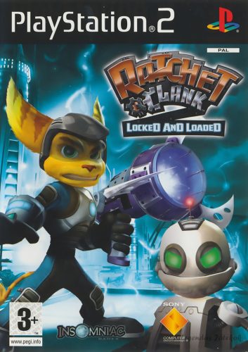 Ratchet és Clank 2 - Locked and loaded Ps2 játék PAL (használt)