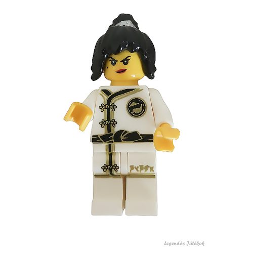Fehér ruhás LEGO NINJAGO minifigura