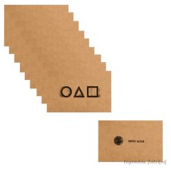   Squid Game - Nyerd meg az életed 10 db-os névjegykártya pakk