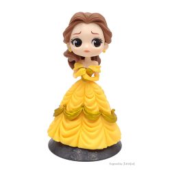   Szépség és a szörnyeteg Belle báli ruhában jellegű figura baba 12 cm