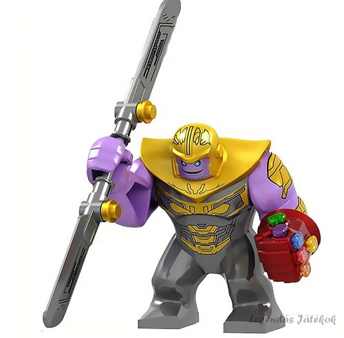 Thanos karddal nagy mini figura 7 cm