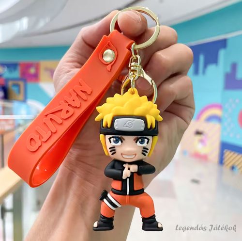 Naruto jellegű kulcstartó