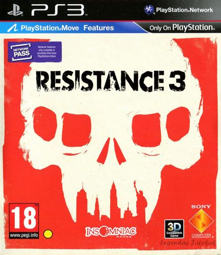 Resistance 3 Ps3 játék