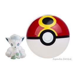 Pokemon labdába zárható mini Ice Vulpix figura