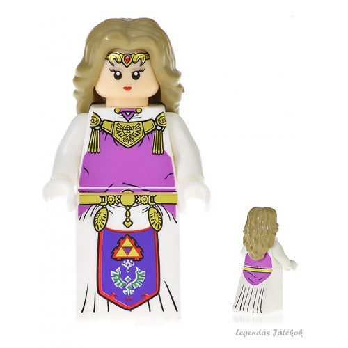 Zelda hercegnő mini figura karddal