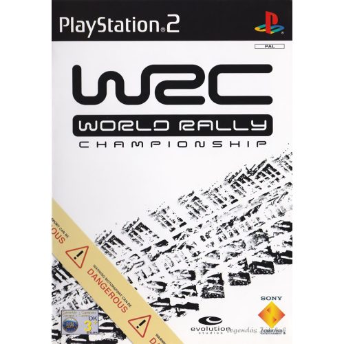 WRC World Rally Championship Ps2 játék PAL (használt)