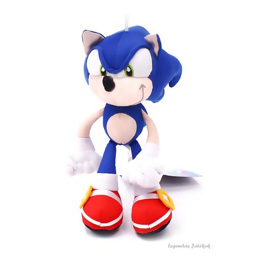 Sonic a sündisznó - Sonic plüss animációs verzió 18 cm