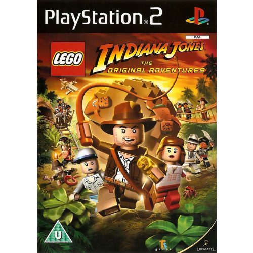 Lego Indiana Jones Ps2 játék PAL (használt)