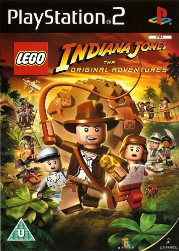 Lego Indiana Jones Ps2 játék PAL (használt)