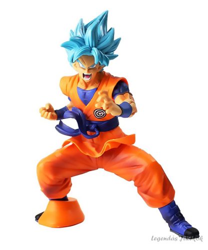 Dragon ball - Songoku Super Saiyan kék hajú figura 20 cm