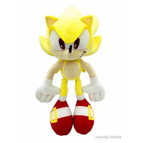 Sonic a sündisznó - Super Sonic plüss 28 cm GSF