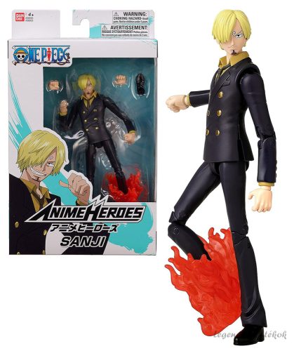 Anime Heroes - One Piece Sanji figura 17 cm Bandai