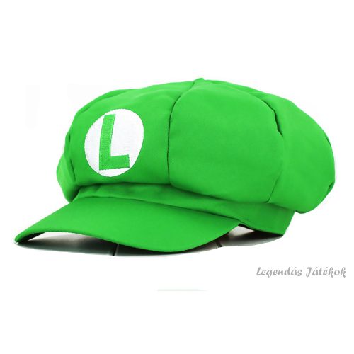 Zöld Super Mario Luigi sapka