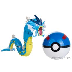 Pokemon labdába zárható Gyarados jellegű figura