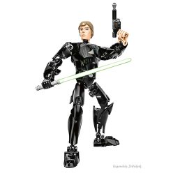   Star Wars - Luke Skywalker jellegű építőjáték figura 24 cm