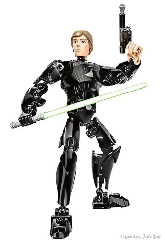 Star Wars - Luke Skywalker jellegű építőjáték figura 24 cm