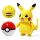 Pokemon labdába zárható Pikachu jellegű figura 10 cm