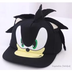 Sonic a sündisznó - Fekete Shadow sapka