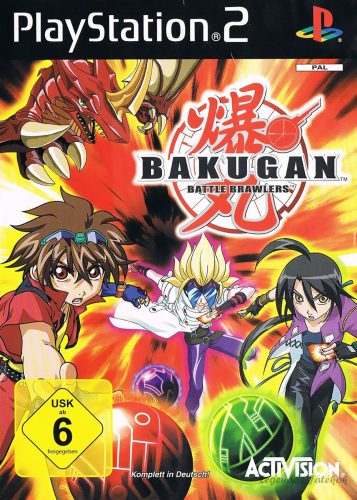 Bakugan - Battle brawlers Ps2 játék PAL (használt)