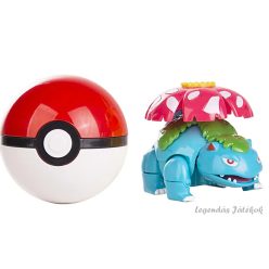 Pokemon labdába zárható Venosaur jellegű figura