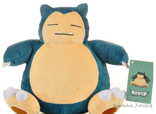 Pokemon Snorlax jellegű plüss 25 cm Új verzió