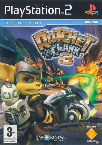 Ratchet és Clank 3 - Up your arsenal Ps2 játék PAL (használt)