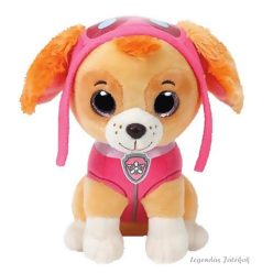   Csillogó szemű Mancs őrjárat Skye plüss 15 cm - Ty Beanie Boos