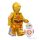 Star Wars - C-3PO jellegű mini figura kis robottal
