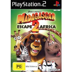 Madagascar - Escape 2 Africa Ps2 játék PAL (használt)