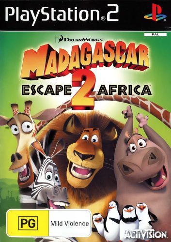 Madagascar - Escape 2 Africa Ps2 játék PAL (használt)
