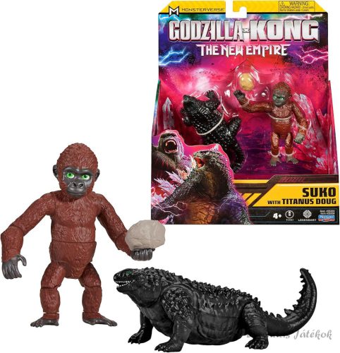 Godzilla X Kong: The New Empire - Suko és Titanus Doug figura szett Monsterverse