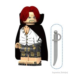 One Piece - Shanks alap mini figura karddal