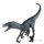 Velociraptor Kék dinoszaurusz figura 20 cm