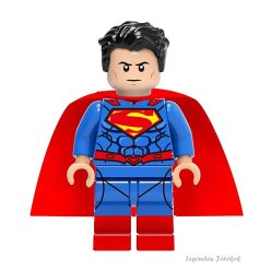 Superman jellegű mini figura